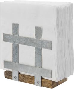 Servilletero de papel de metal y madera para el hogar Restaurante hoteles y totalmente personalizable - Product Image 4