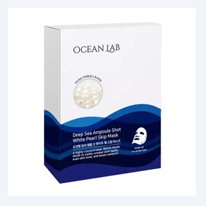 Masque facial en feuille rose Osyeonraep Oceanlab Deep Sea Ampoule Shot White Pearl Skip Mask Pack 10 feuilles 1 pièce - Product Image 5