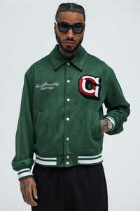 Veste de baseball classique pour homme, style universitaire, veste bomber, vêtement d'extérieur décontracté, qualité supérieure - Product Image 5