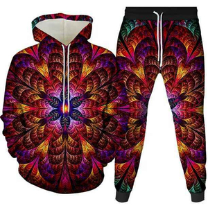 Conjunto Deportivo Premium con Estampado por Sublimación, Chaqueta y Pantalones Jogger Personalizados con Diseño Vibrante, Tela Ligera para Deportes - Product Image 3