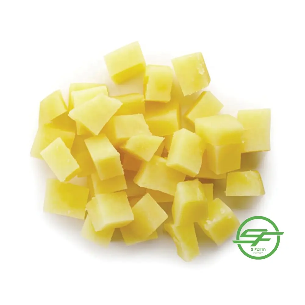 Fabrika fiyat lezzetli dondurulmuş buğulanmış doğranmış sarı tatlı patates (Whatsapp/zalo/wechat: + 84 912 964 858)