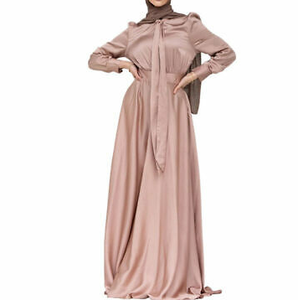 Nuevo Diseño de Moda al por Mayor, Abaya Musulmana Color Marrón, Diseños Modernos de Abaya, Última Moda en Ropa Abaya, Abayas Omaníes para Mujeres Musulmanas - Product Image 2