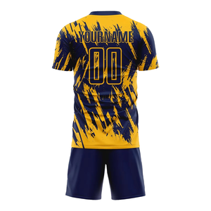 Uniforme de Fútbol Personalizado de Secado Rápido y Transpirable, Conjunto de Camiseta y Pantalones Cortos para Hombres, Mujeres y Jóvenes, para Entrenamiento y Partidos - Product Image 2