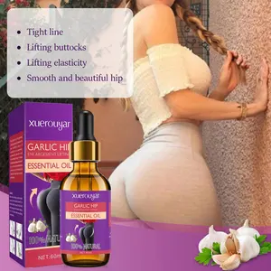 Oem Odm Wholesale Natural Organic Effectively Firming Hip Lifting Firming Big Hip Massage Oil Garlic Butt Enlargement Oil
