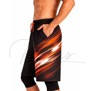 Pantalones Cortos Awrah para Hombre al Mejor Precio, Sólidos, 100% Algodón, Casuales, de Secado Rápido, Transpirables, Cintura Elástica, Modestos, Musulmanes, para Fitness y Actividades - Product Image 3