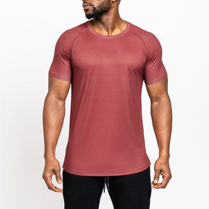 เสื้อยืดออกกำลังกายผู้ชาย แห้งเร็ว พรีเมียม ลดราคาพิเศษ ชายเสื้อแบบสแกลลอป คอวี ผ้าโพลีเอสเตอร์/คอตตอน รับสั่งทำพิเศษเพื่อประสิทธิภาพสูง - Product Image 1