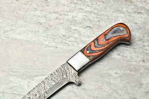 Ensemble de couteaux de chef sur mesure avec lame en acier Damas, 1 lame incluse, qualité industrielle, vente en gros à bas prix, produit très demandé - Product Image 5