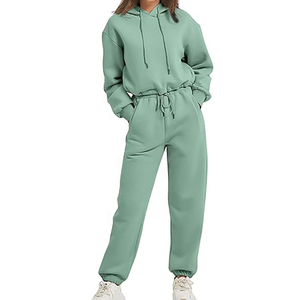 Conjunto Deportivo Informal Personalizado de Fábrica, Sudadera con Capucha para Mujer, Pantalones Deportivos, Conjuntos de Joggers, Pantalones Cargo, Trajes Deportivos Unisex - Product Image 6