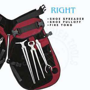 Kit d'outils de fermeur en cuir respirant avec tablier, pince à tête ronde 5/16, tire-chaussures, marteau arrondi - Product Image 6