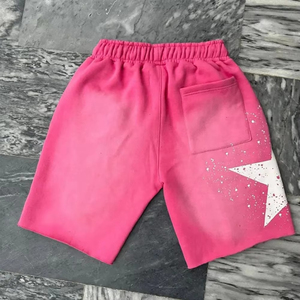Pantalones Cortos Deportivos para Hombre con Estampado Personalizado, Precio al por Mayor, Estilo Vintage, Efecto Desgastado por el Sol - Product Image 2