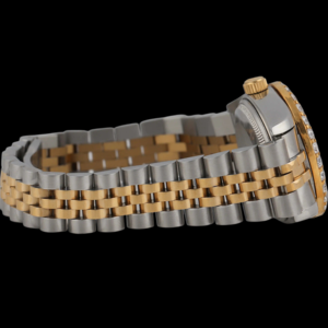 นาฬิกาข้อมือผู้ชายทรงกลมสองสี หน้าปัดเพชรโมอิสซาไนต์ ดีไซน์ใหม่ล่าสุด ราคาขายส่ง ขายดีที่สุด - Product Image 3