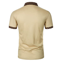 Chemises pour hommes en coton 100% tricoté léger de qualité supérieure, unies, décontractées, respirantes, à manches courtes, pour l'été, confortables au quotidien, logo personnalisé QC