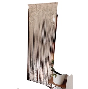 Macrame <b>Door</b> Curtain Large Wedding Backdrop Wall Hanging Macrame <b>Door</b> Curtain | Large Wedding Backdrop Wall Hanging Tapestry - Product Image 2