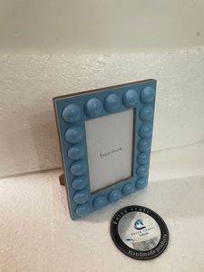 Cadre photo en mosaïque de résine écologique fait main de haute qualité avec différents motifs pour la décoration de table à la maison - Product Image 4