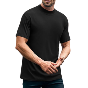 Ropa Deportiva para Hombre, Polo de Punto de Algodón con Cuello Redondo, Tela de Ganchillo, Camiseta Unisex Personalizada de Secado Rápido - Product Image 1