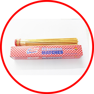 Allumettes de sécurité pour barbecue 182x63.5x18mm, écologiques, imprimées en 1 à 4 couleurs, allumettes en bois à flamme puissante pour barbecue et usage extérieur - Product Image 4