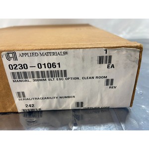 MANUAL AMAT 0230-01061, OPCIÓN ESC SLT DE 300 MM - Equipo y Piezas de Semiconductores de Confianza de Tradicción Global - Product Image 1