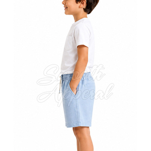 Shorts pour garçons de haute qualité avec cordon de serrage, 100% coton, légers et respirants pour les activités quotidiennes, le sport et les sorties décontractées - Product Image 6