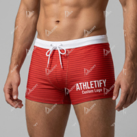 Trajes de Baño Personalizados de Secado Rápido para Hombre con Logotipo Personalizado UPF50+ Transpirables, Cómodos y Duraderos para Playa y Deportes