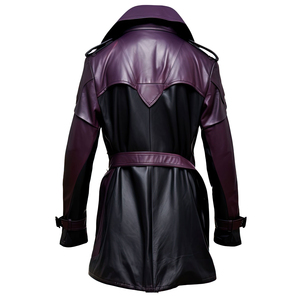 Elegante Abrigo de Cuero para Mujer con Diseño Largo y Atemporal, Sensación Suave y Cómoda, y Estilo Versátil para Uso Casual y Formal - Product Image 2