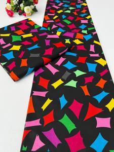 Stylish African Wax Print Island Cotton Fabric for Clothing Home Decor Sewing and Fashion Exported by Hitjem Export Company - Product Image 4