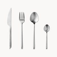 Ensemble de couverts modernes en or, couteau, fourchette, cuillère, finition miroir, métal, passe au lave-vaisselle, couverts de mariage pour la maison et les restaurants