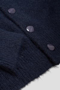 Sudadera con Capucha de Mohair Extra Grande, Suave y Afelpada, con Rayas, Personalizada, Unisex, para Hombre, Suéter de Punto - Product Image 4