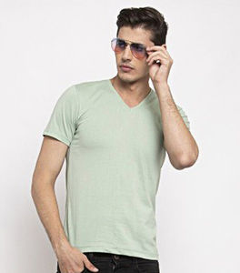 T-shirt Homme Col V Manches Courtes en Coton Pur – Nouveau Design Premium 2026 de Haute Qualité à Prix Abordable - Product Image 5