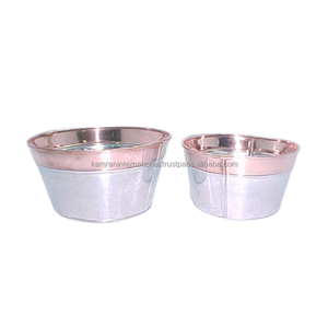 Hot Selling Premium Quality Pure Metal Luxury Designer Planters For Home Garden & Restaurant Garden Floral <b>Plant</b> Accessories - Product Image 2