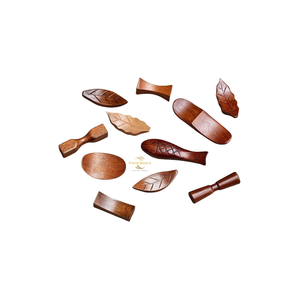 Rustic Wooden <b>Chopstick</b> Holder Combining Traditional Craftsmanship with Clean Design for Everyday Table Use - Product Image 3