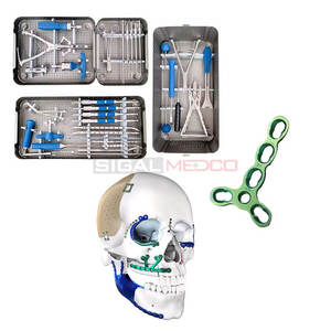 Instruments de chirurgie maxillo-faciale en acier inoxydable de qualité supérieure, ensemble complet manuel, micro-plaques allemandes en forme de T, crânio-faciales - Product Image 6
