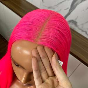 Vente en gros de haute qualité 100% Perruque humaine droite à os brut vietnamien rose clair Super qualité Extensions de tissage à double tirage - Product Image 6