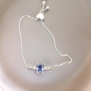 Sterling <b>Silver</b> Sapphire Oval Cut Luxury Vintage IGI Certified High-quality Handmade Women's Wedding Anniversary Engagement Gift - Product Image 6