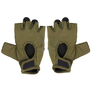 Guantes Profesionales de Gimnasio para Levantamiento de Pesas, Medios Dedos, Transpirables, con Soporte de Agarre, para Fisicoculturismo y Entrenamiento, OEM, Marca Privada - Product Image 2