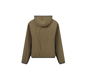 Chaqueta Cortavientos Ligera para Mujer, con Capucha, Resistente al Agua, de Poliéster, Talla Grande, Transpirable, con Cierre - Product Image 5
