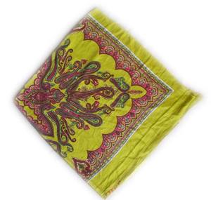 Pañuelo de Satén de Seda con Estampado Digital Personalizado de Primera Calidad, Venta al por Mayor Directa de Fábrica, Pañuelo Cuadrado de Satén para Adultos de Verano con Diseño Propio - Product Image 3