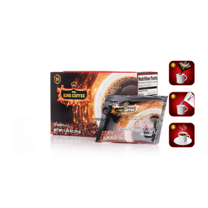 Wholesale King <b>Coffee</b> Pure Black Instant <b>Coffee</b> 2g x 15 x 24 Packs Premium Black <b>Coffee</b> Competitive Price Export - Product Image 2