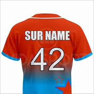 ชุดเสื้อเบสบอลแบบกำหนดเองรุ่นล่าสุด น้ำหนักเบา ระบายอากาศได้ดี ชุดกีฬาแห้งเร็ว แบบซับลิเมชั่น สำหรับทีม จำหน่ายจำนวนมาก รับผลิตแบบ OEM - Product Image 5