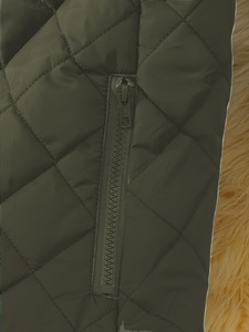 Chaleco Acolchado con Capucha al por Mayor, Chaqueta sin Mangas Acolchada con Relleno de Plumón, Unisex, Cálido, para Invierno, Casual, para Uso al Aire Libre - Product Image 4