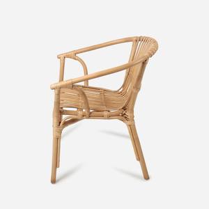 Fauteuil élégant en rotin naturel, mobilier de loisirs pour jardin, hôtel, maison, chaises de salle à manger bohèmes en rotin, fabrication au Vietnam - Product Image 4