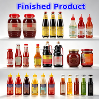 Machine automatique de remplissage, de bouchage et d'étiquetage pour sauce chili, mayonnaise, confiture piquante, miel, pâte de tomate, confiture de fruits - Ligne de production de remplissage