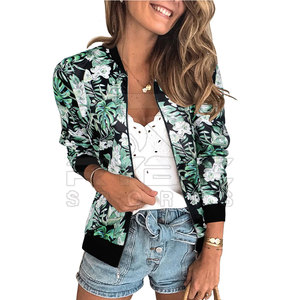 Contemporary Wardrobe Women Printing Varsity <b>Jackets</b> Stylish Garment For Modern Daily Lifestyle Fashion For Sale - Product Image 4
