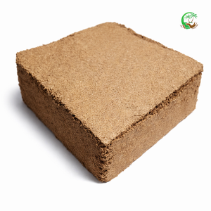 Export-Grade Cocopeat 5kg Block with Highest Expansion of 90-100/Litres Low EC Coconut Coir <b>Palletized</b> <b>Wrapped</b> Hydroponics India - Product Image 3