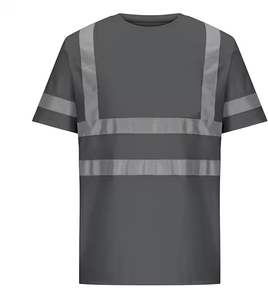 Wholesale High Visibility Reflective T Shirt Safety Uniform with Custom Embroidery and Printing Options - Product Image 3