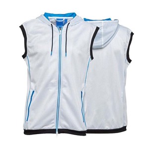 Men's Hoodies Breathable Plus Size Knitted Summer Streetwear Cotton Polyester Zip Men's <b>Sleeveless</b> <b>Hoodie</b> Men's - Product Image 1