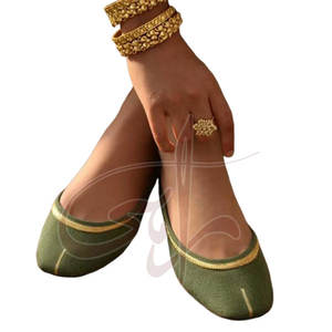 Chaussures professionnelles pour femmes de haute qualité, semelle antidérapante, dessus en daim et velours, taille personnalisée, Khussa, toutes saisons - Product Image 2