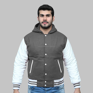 Veste de baseball à broderie américaine Hommes Femmes Mode vintage Veste Letterman Varsity personnalisée - Product Image 1