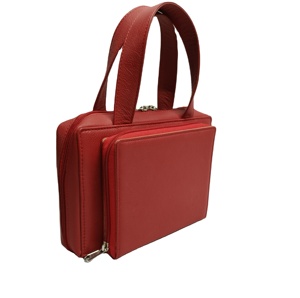 Fundas de Biblia de Cuero con Bolsillo Transparente para Identificación, Asa de Transporte Fácil, Varios Colores, Producción en Masa, PU, Piel Sintética Vegana - Product Image 1