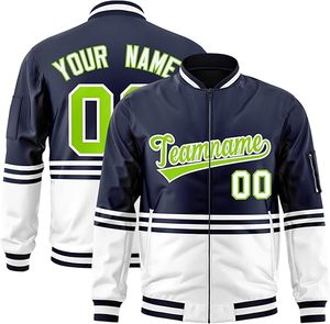 OEM Custom Winter Genuine Leather <b>Thick</b> Heated Varsity <b>Jacket</b> School College Baseball Letterman for Men Embroidery Logos - Product Image 2