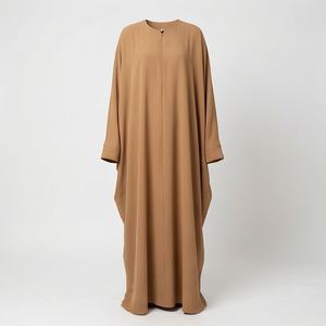 Abaya Jilbab deux pièces la plus vendue, vêtements modestes pour femmes musulmanes, polyester fait main, vente en gros, fournisseur direct d'usine - Product Image 1